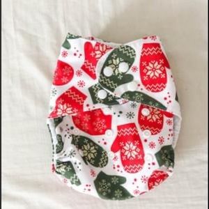Christmas cloth diapers shells